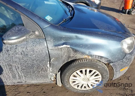 2010 Volkswagen Golf 4-Door из США, поврежденный, VIN WVWDB7AJ7AW297584